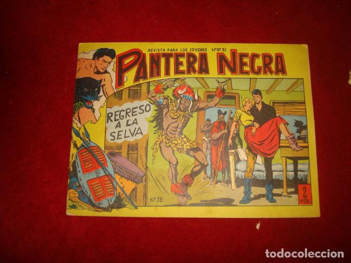 Tebeos: PANTERA NEGRA N&ordm; 38 EDITORIAL MAGA 1958 - Foto 1