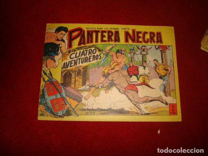 Tebeos: PANTERA NEGRA N&ordm; 39 EDITORIAL MAGA 1958 - Foto 1