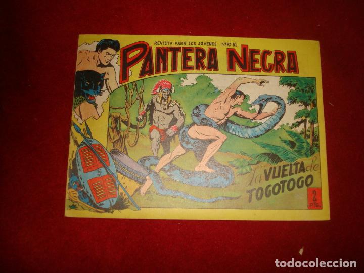 Tebeos: PANTERA NEGRA N&ordm; 40 EDITORIAL MAGA 1958 - Foto 1