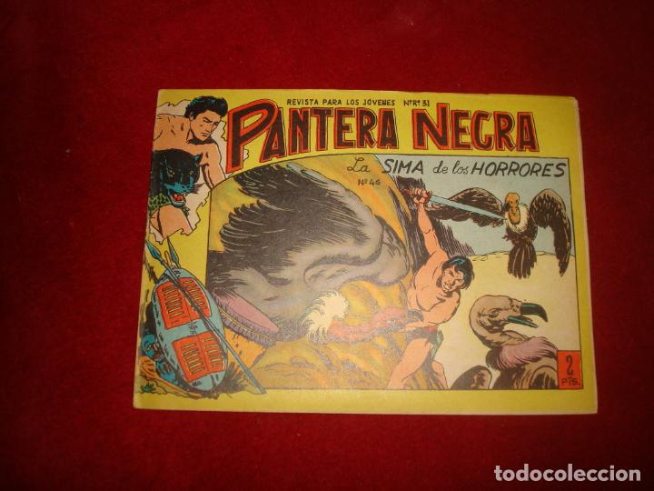 Tebeos: PANTERA NEGRA N&ordm; 46  EDITORIAL MAGA 1958 - Foto 1