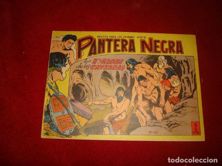 Tebeos: PANTERA NEGRA N&ordm; 45  EDITORIAL MAGA 1958 - Foto 1