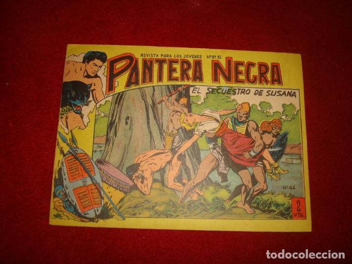 Tebeos: PANTERA NEGRA 1958 N&ordm; 44 EDITORIAL MAGA - Foto 1