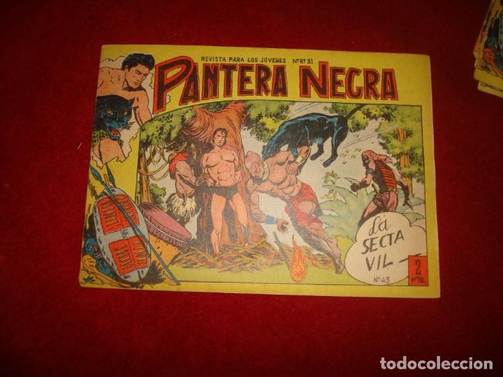 Tebeos: PANTERA NEGRA 1958 N&ordm; 43 EDITORIAL MAGA - Foto 1