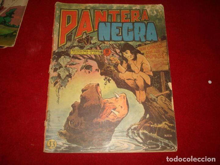 Tebeos: PANTERA NEGRA N&ordm; 33 EDITORIAL MAGA 1958 - Foto 1