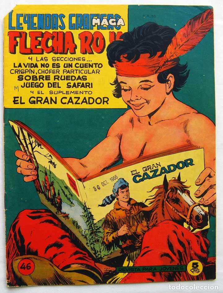 Tebeos: Flecha Roja N&ordm; 46. Maga - Foto 1