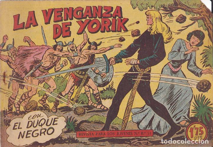 Tebeos: comic coleccion duque negro n&ordm; 37 - Foto 1