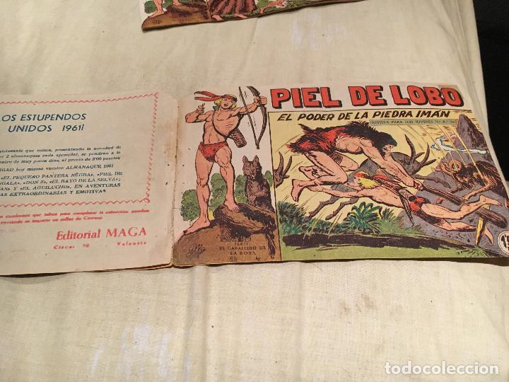 Tebeos: PIEL DE LOBO - N&ordm;74 -  EL PODER DE LA PIEDRA IM&Aacute;N - EDITORIAL MAGA - Foto 1