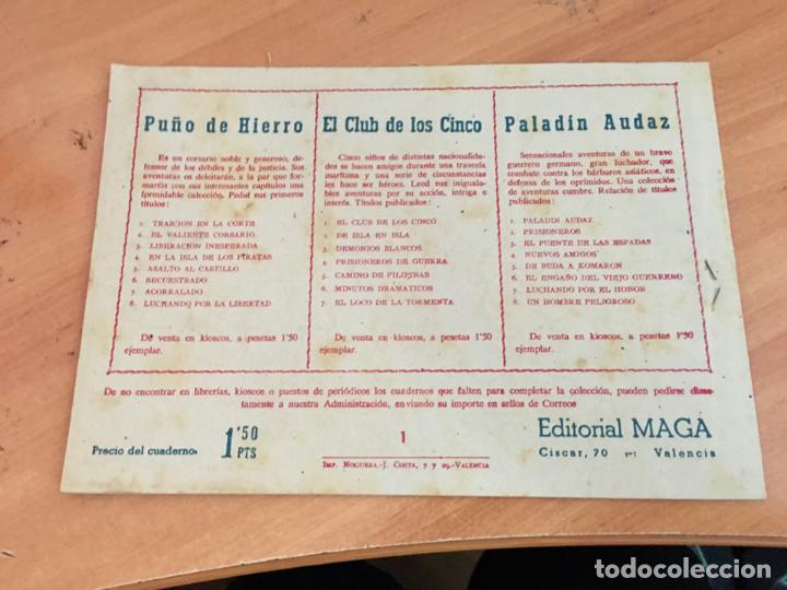Tebeos: EL CAPITAN VALIENTE N&ordm; 1 (ORIGINAL MAGA) (COM27) - Foto 2