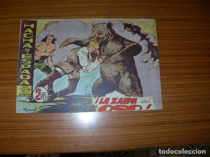 Tebeos: HACHA Y ESPADA  N&ordm; 24  EDITA MAGA - Foto 1