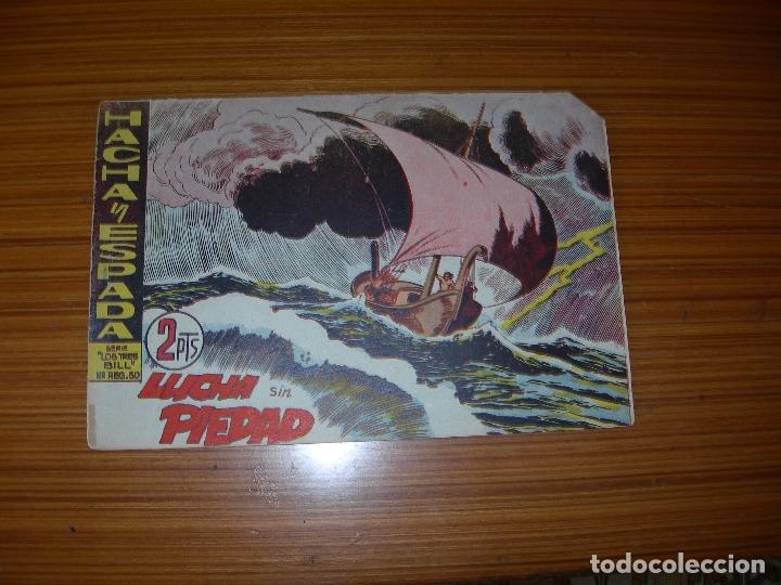 Tebeos: HACHA Y ESPADA N&ordm; 25  EDITA MAGA - Foto 1