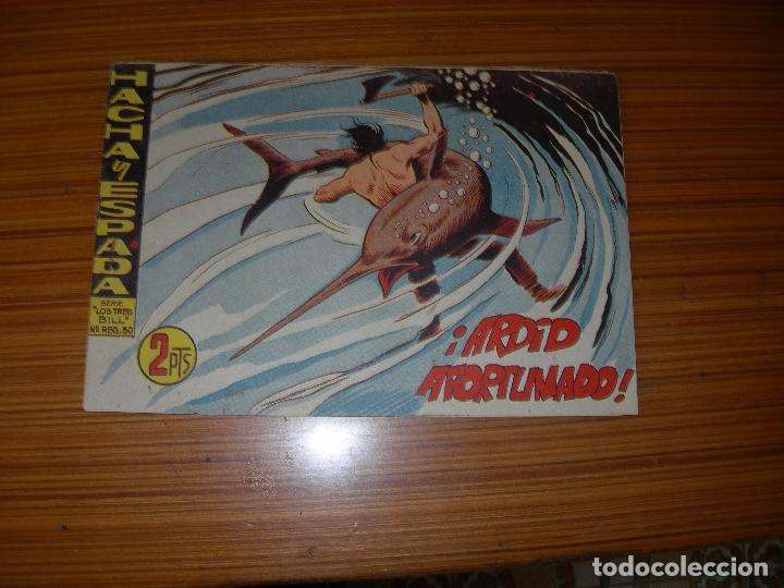 Tebeos: HACHA Y ESPADA N&ordm; 26  EDITA MAGA - Foto 1