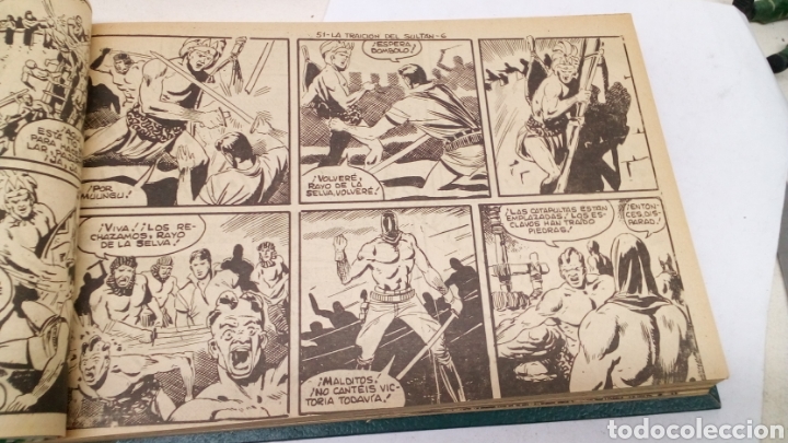 Tebeos: Comic encuadernado Rayo de la Selva Rayo Martyn editorial Maga - Foto 3