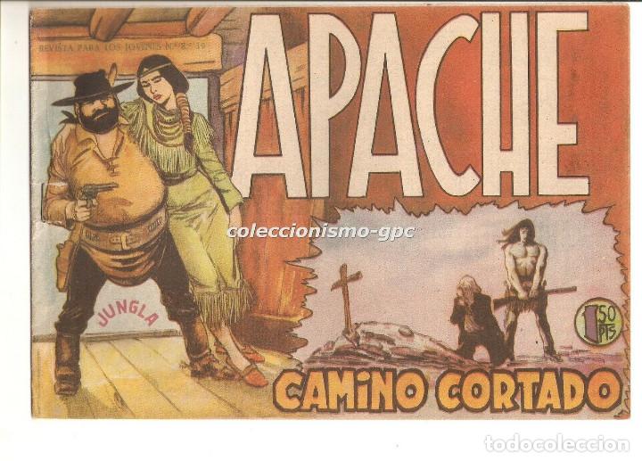 APACHE Nº 9 TEBEO ORIGINAL 1958 CAMINO CORTADO EDITORIAL MAGA OFERTA !! MIRA !! (Tebeos y Comics - Maga - Apache)