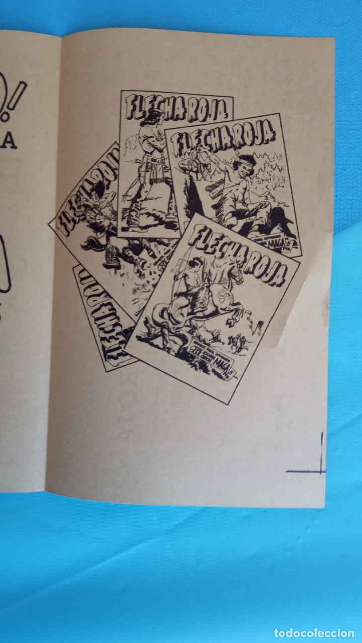 Tebeos: PUBLICIDAD DE PANTERA NEGRA Y FLECHA ROJA EDITORIAL MAGA - Foto 7