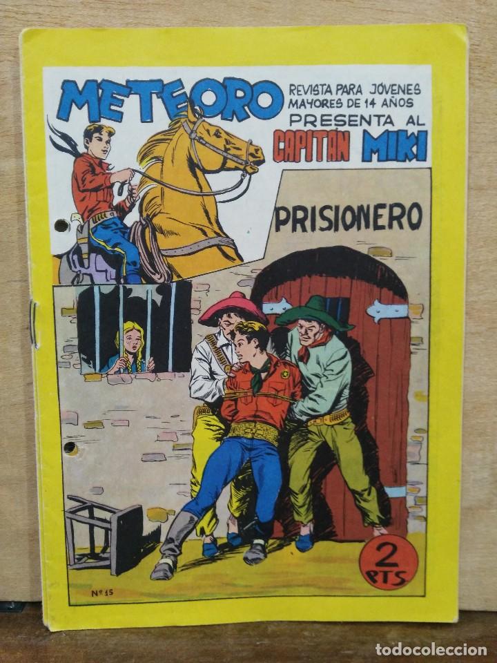 Tebeos: Meteoro Presenta al Capit&aacute;n Miki - N&ordm; 15 - Ed. Maga - Foto 1