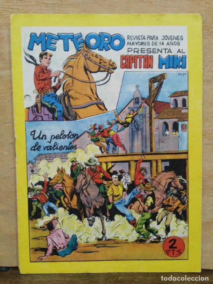 Tebeos: Meteoro Presenta al Capit&aacute;n Miki - N&ordm; 21 - Ed. Maga - Foto 1