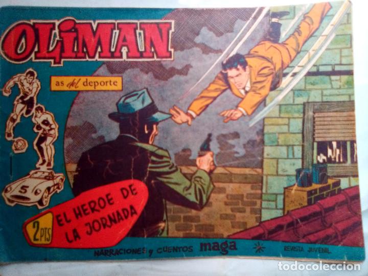 Tebeos: OLIM&Aacute;N-AS DEL DEPORTE- N&ordm; 82 -EL H&Eacute;ROE DE LA JORNADA-1962-GRAN RICARDO ACEDO-BUENO-DIF&Iacute;CIL-1191