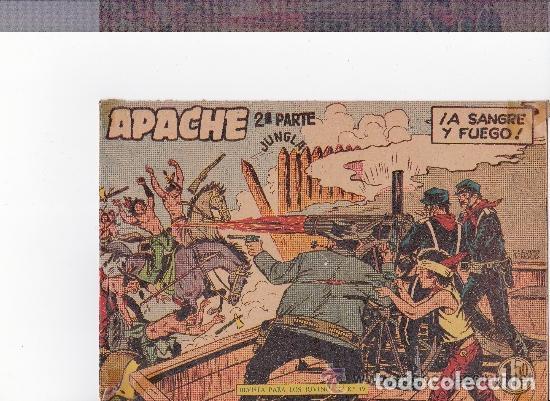 Tebeos: Apache ,2&ordf; parte,--lote de 6 n&ordm;s - Foto 5
