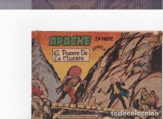 Tebeos: Apache ,2&ordf; parte,--lote de 6 n&ordm;s - Foto 6