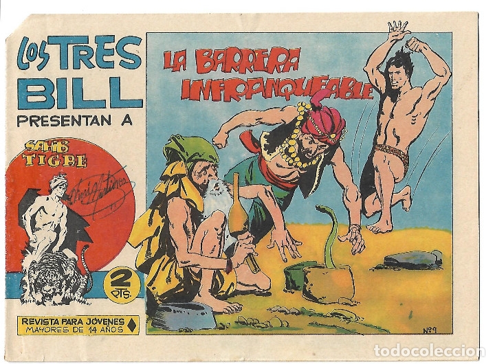 Tebeos: SAHIB TIGRE - COMPLETA - Foto 3