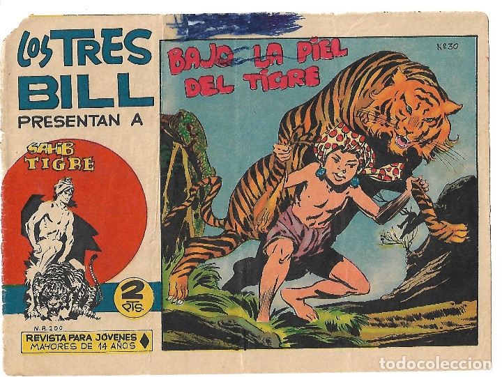 Tebeos: SAHIB TIGRE - COMPLETA - Foto 5