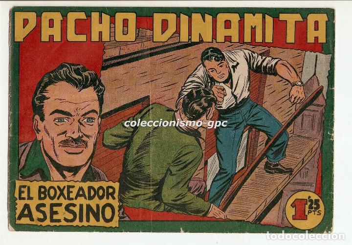 PACHO DINAMITA Nº 15 TEBEO ORIGINAL 1952 EL BOXEADOR ASESINO EDITORIAL MAGA BUEN ESTADO OFERTA MIRA (Tebeos y Comics - Maga - Pacho Dinamita)