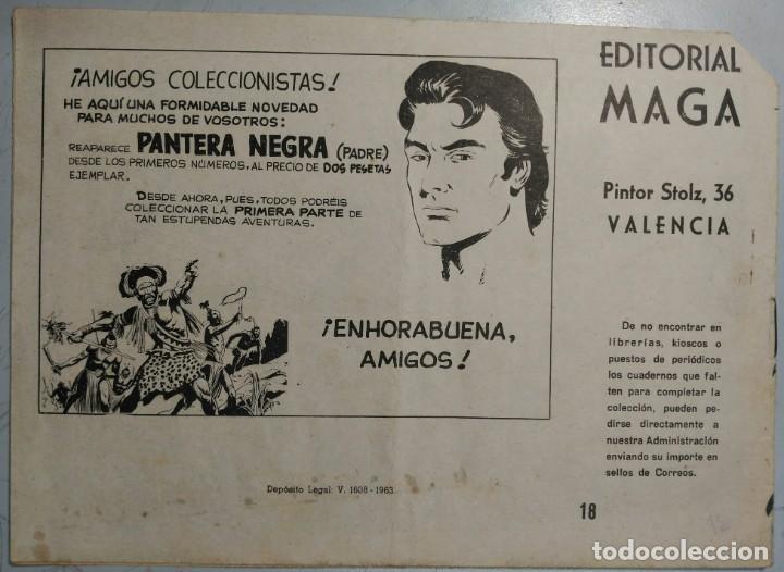 Tebeos: C&oacute;mic - Los Imbatidos - Ed. Maga. N&uacute;mero 18. - Foto 2