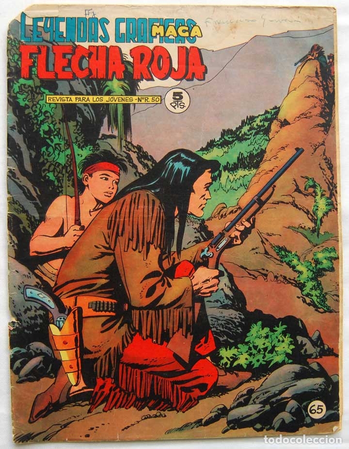 Tebeos: Flecha Roja N&ordm; 65. Maga - Foto 1