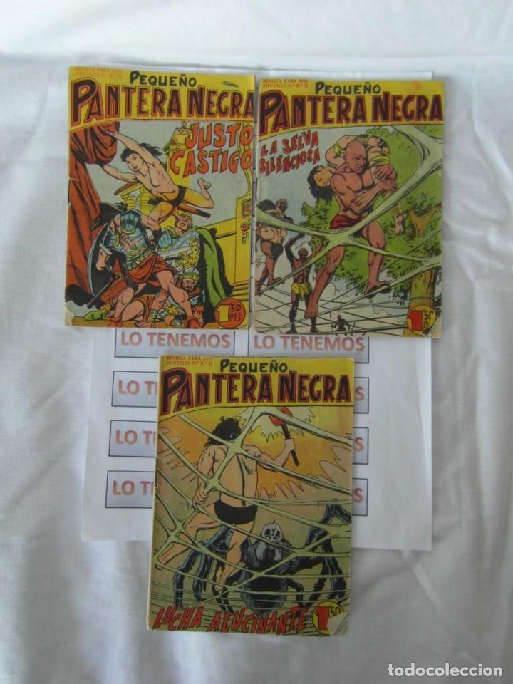 PEQUEÑO PANTERA NEGRA EDITORIAL MAGA DE 1958 Nº 98,99,100 (Tebeos y Comics - Maga - Pantera Negra)