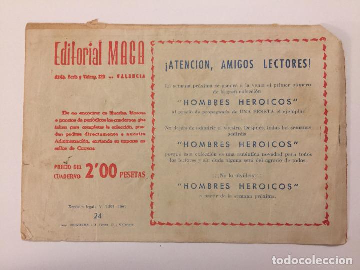 Tebeos: TEBEO EL CRUZADO NEGRO N&ordm; 24. - Foto 2
