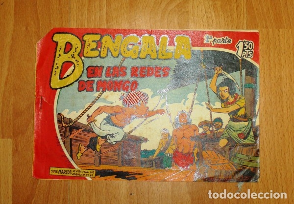 Tebeos: BENGALA : 2&ordf; Parte. N&ordm; II-9 : En las redes de Mongo (Serie Marcos) - Foto 1