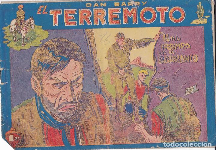 Tebeos: COMIC COLECCION DAN BARRY EL TERREMOTO N&ordm; 50 - Foto 1