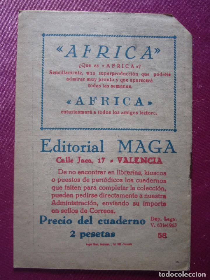 Tebeos: EL DEFENSOR NEGRO 58 SIN ABRIR EXCELENTE MAGA. L4 C442 - Foto 3
