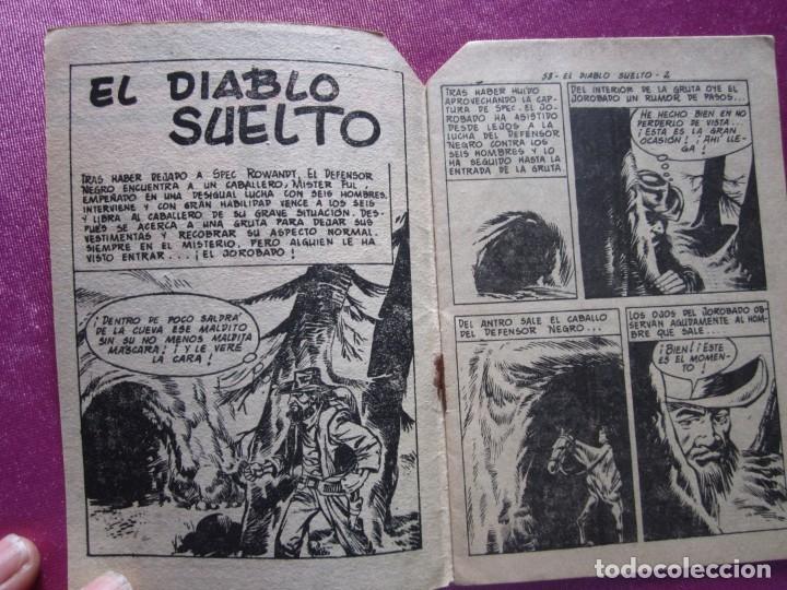 Tebeos: EL DEFENSOR NEGRO 58 SIN ABRIR EXCELENTE MAGA. L4 C442 - Foto 5