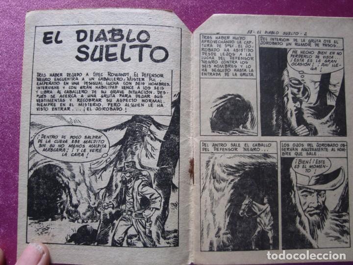 Tebeos: EL DEFENSOR NEGRO 58 SIN ABRIR EXCELENTE MAGA. L4 C442 - Foto 6