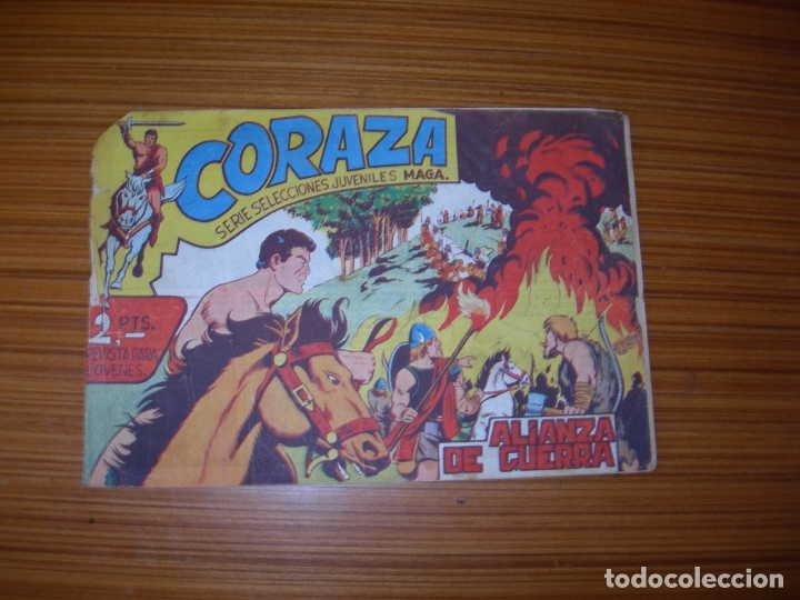 Tebeos: CORAZA N&ordm; 48 EDITA MAGA - Foto 1