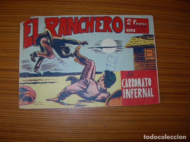 Tebeos: EL RANCHERO N&ordm; 14  EDITA MAGA - Foto 1