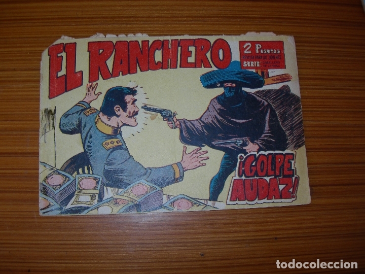 Tebeos: EL RANCHERO N&ordm; 4 EDITA MAGA - Foto 1