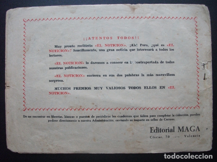 Tebeos: EL COLOSO N&ordm; 1, MAGA - Foto 2