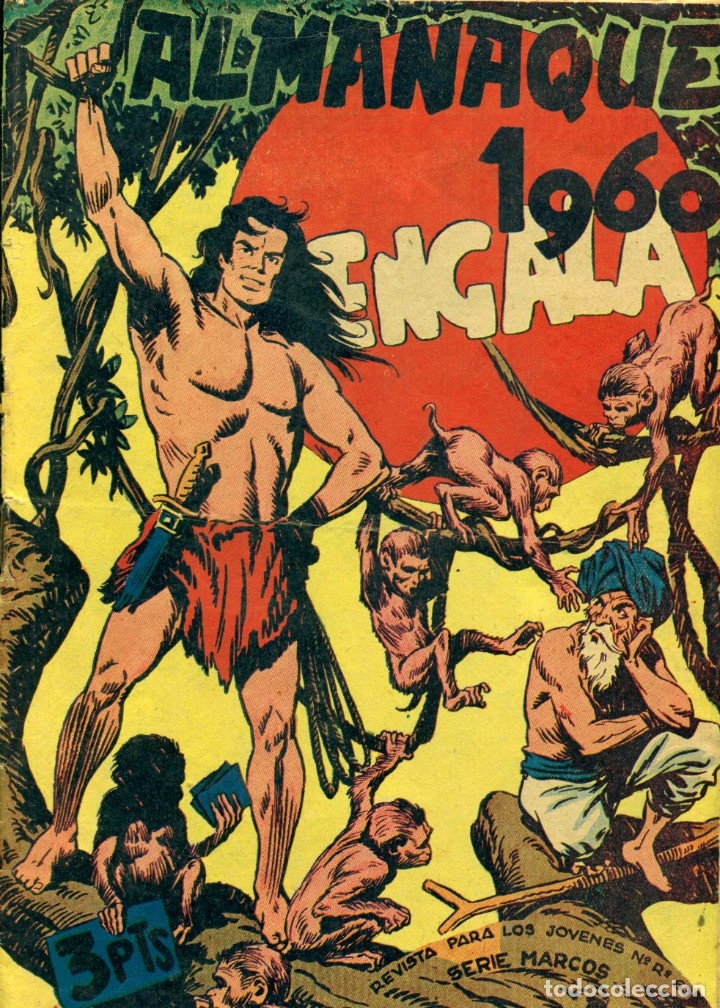 Tebeos: BENGALA: ALMANAQUE 1960 - Foto 1