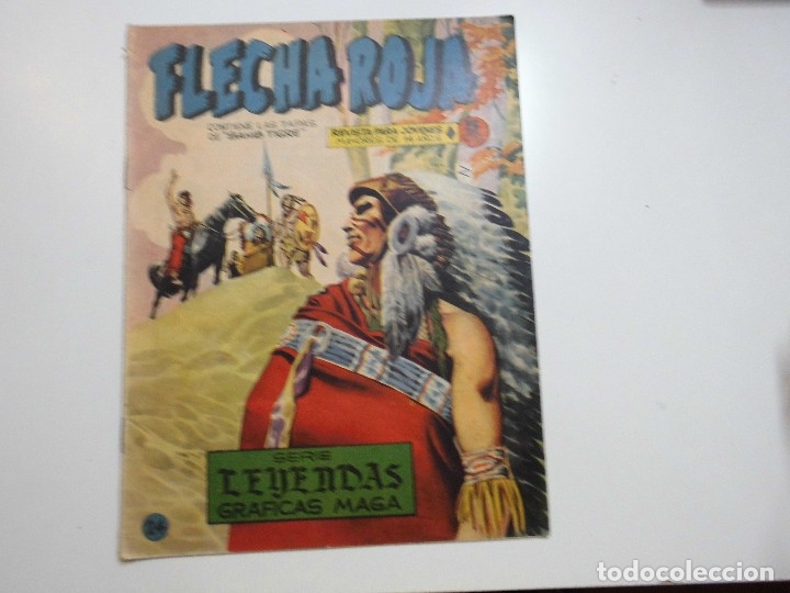 Tebeos: FLECHA ROJA N&ordm; 24 MAGA - Foto 1