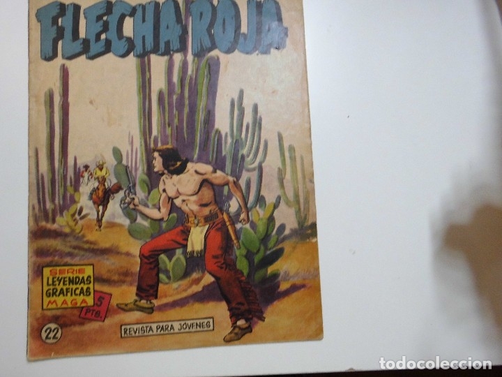 Tebeos: FLECHA ROJA N&ordm; 22 MAGA - Foto 1