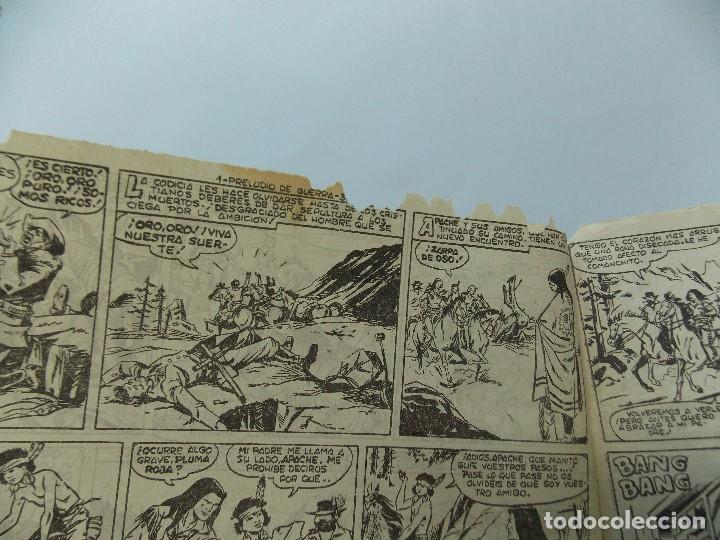 Tebeos: COMIC, APACHE 2&ordf; PARTE N&ordm; 1, PRELUDIO DE GUERRA, 1958 - ORIGINAL ... L492 - Foto 3