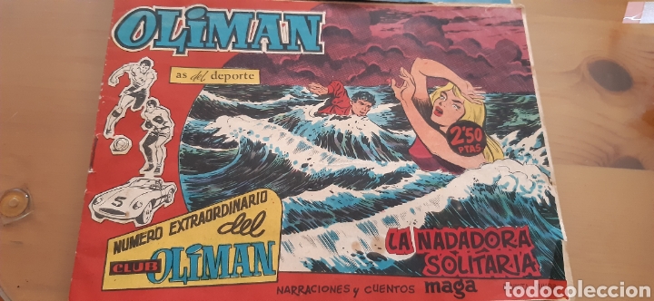 Tebeos: Lote 2 ejemplares de OLIMAN,AS DEL DEPORTE - Foto 1
