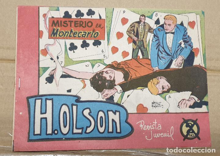 Tebeos: H, OLSON / MISTERIO EN MONTECARLO / MAGA ORIGINAL - Foto 1