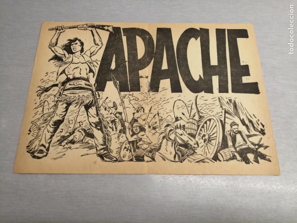 Tebeos: APACHE 3 FOLLETOS DE PUBLICIDAD / MAGA ORIGINAL - Foto 4