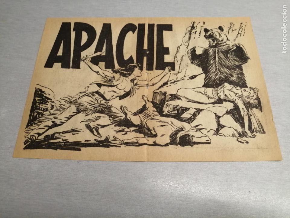 Tebeos: APACHE 3 FOLLETOS DE PUBLICIDAD / MAGA ORIGINAL - Foto 6