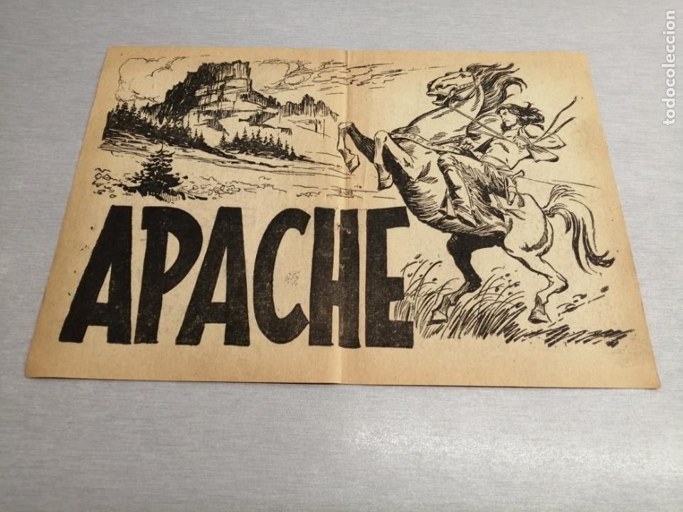 Tebeos: APACHE 3 FOLLETOS DE PUBLICIDAD / MAGA ORIGINAL - Foto 7