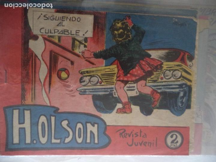 Tebeos: H.OLSON SIGUIENDO AL CULPABLE ORIGINAL - Foto 1