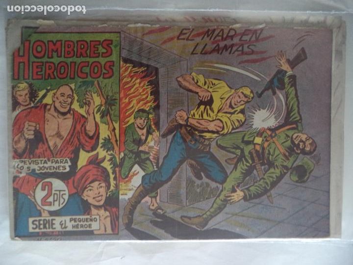 Tebeos: HOMBRES HEROICOS N&ordm; 4 ORIGINAL - Foto 1
